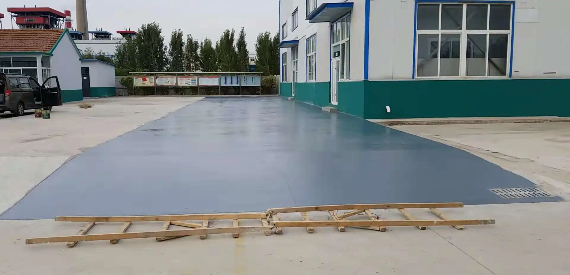 朔州车间厂房地坪漆修补翻新